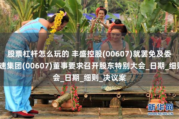 股票杠杆怎么玩的 丰盛控股(00607)就罢免及委任中国高速集团(00607)董事要求召开股东特别大会_日期_细则_决议案